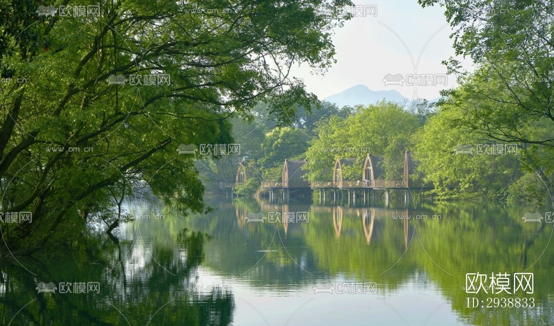 东南亚酒店民宿效果图下载（渲染图18）