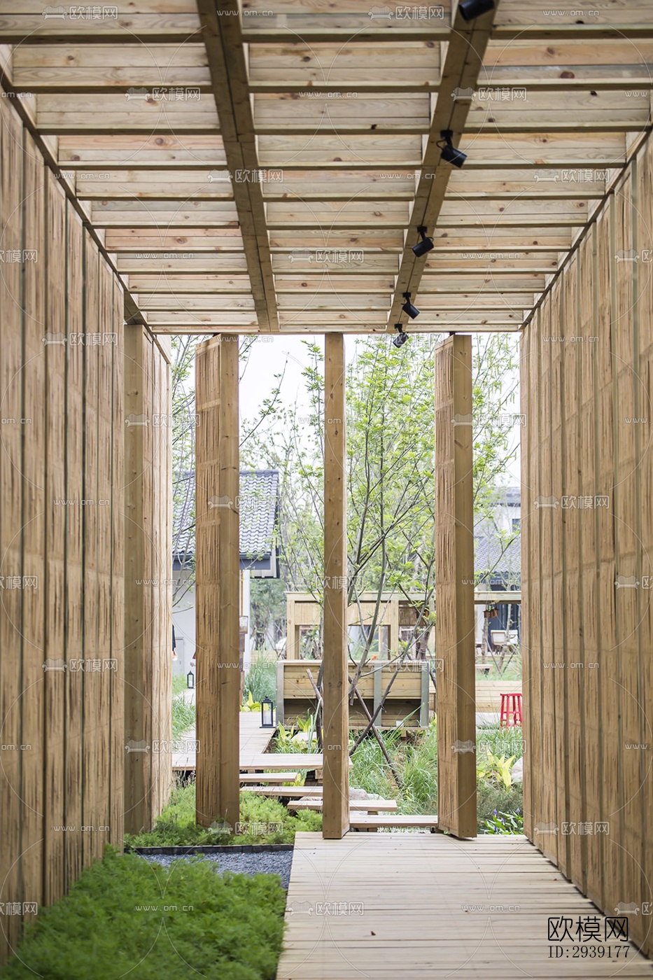 北欧酒店民宿效果图下载（渲染图4）