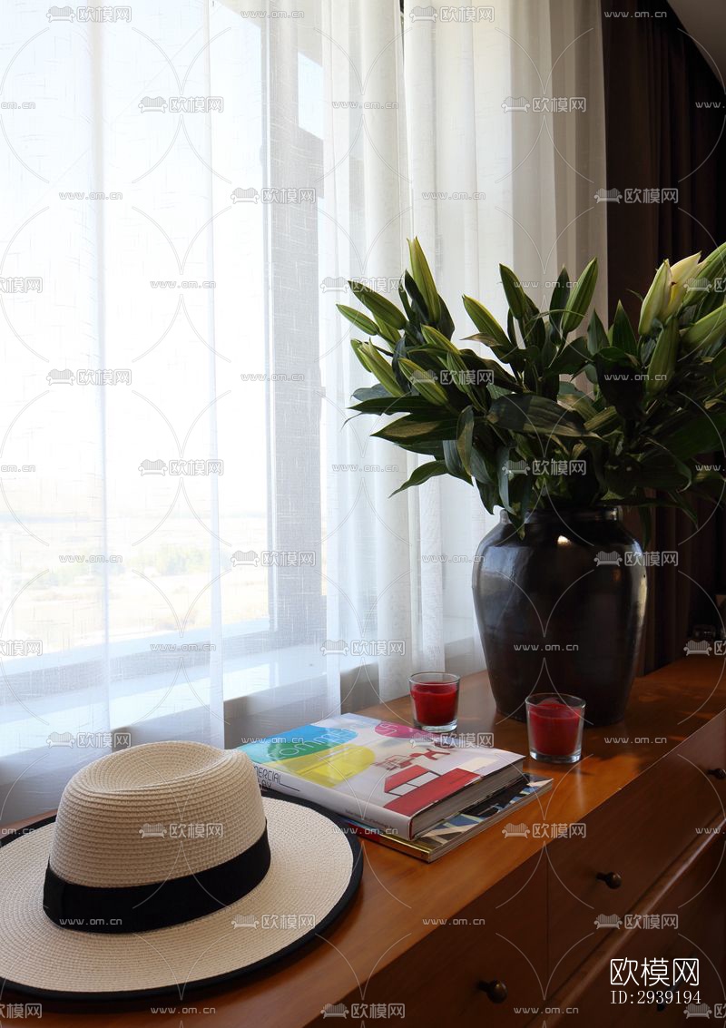 后现代酒店民宿效果图下载（渲染图12）