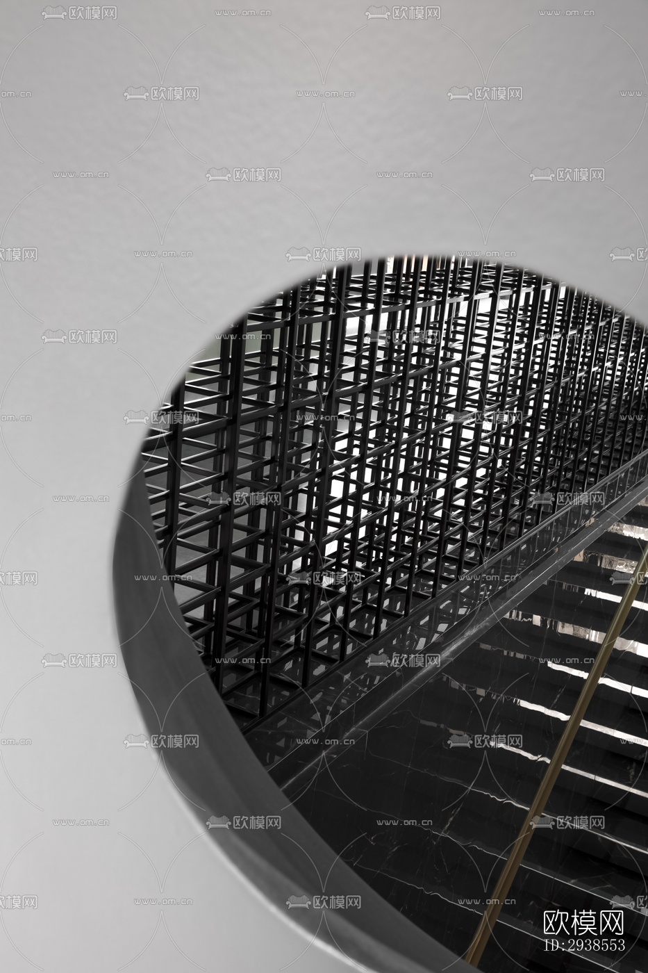 工业风展览展厅效果图下载（渲染图11）