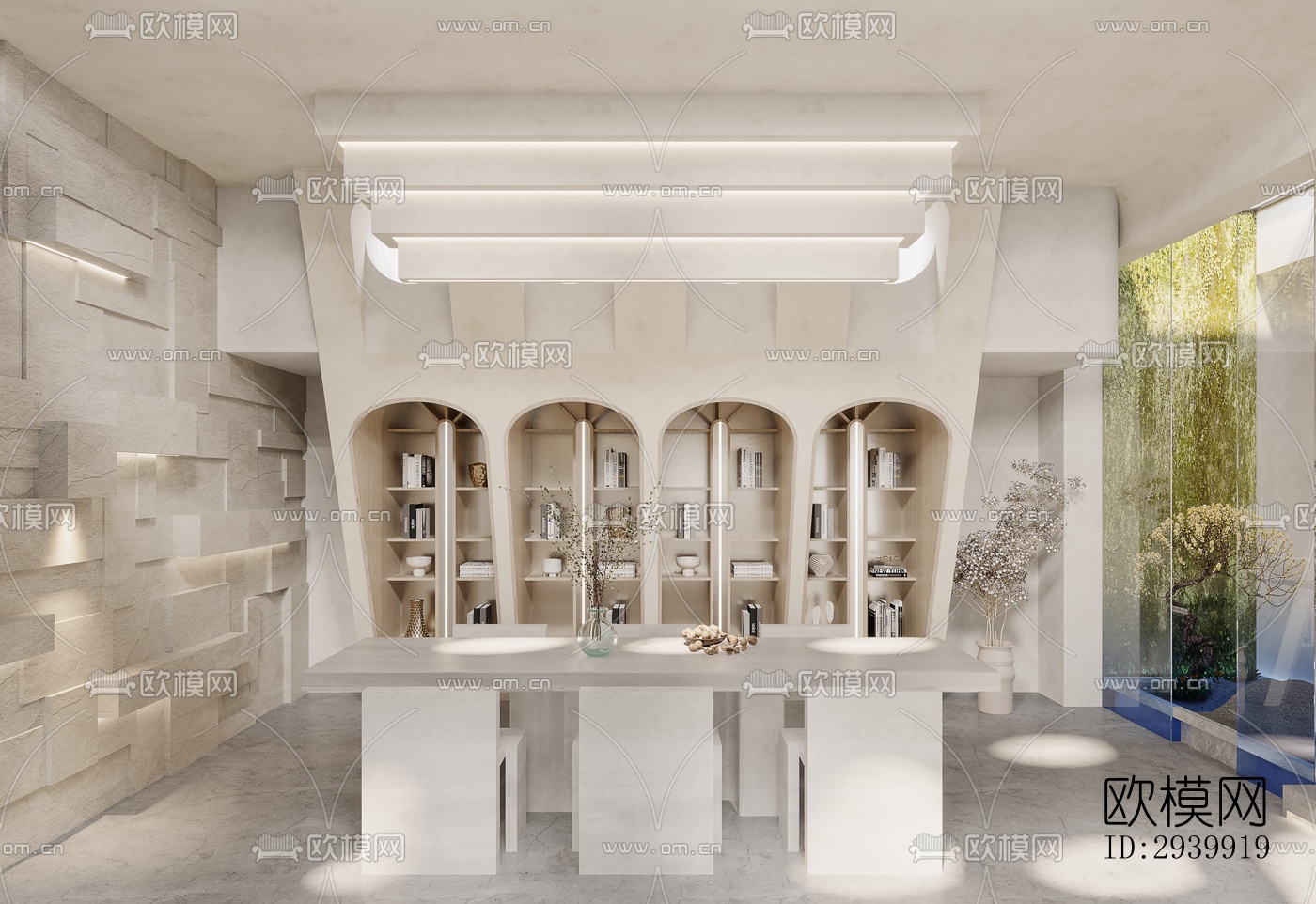 侘寂复式效果图下载（渲染图13）