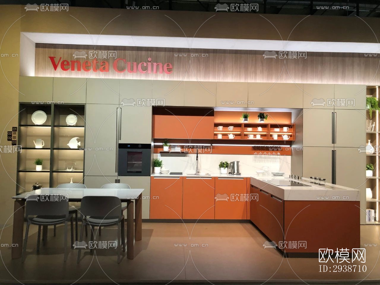 现代展览展厅效果图下载（渲染图15）