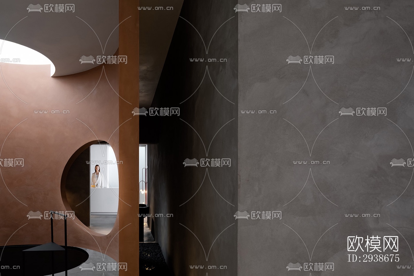 现代展览展厅效果图下载（渲染图9）