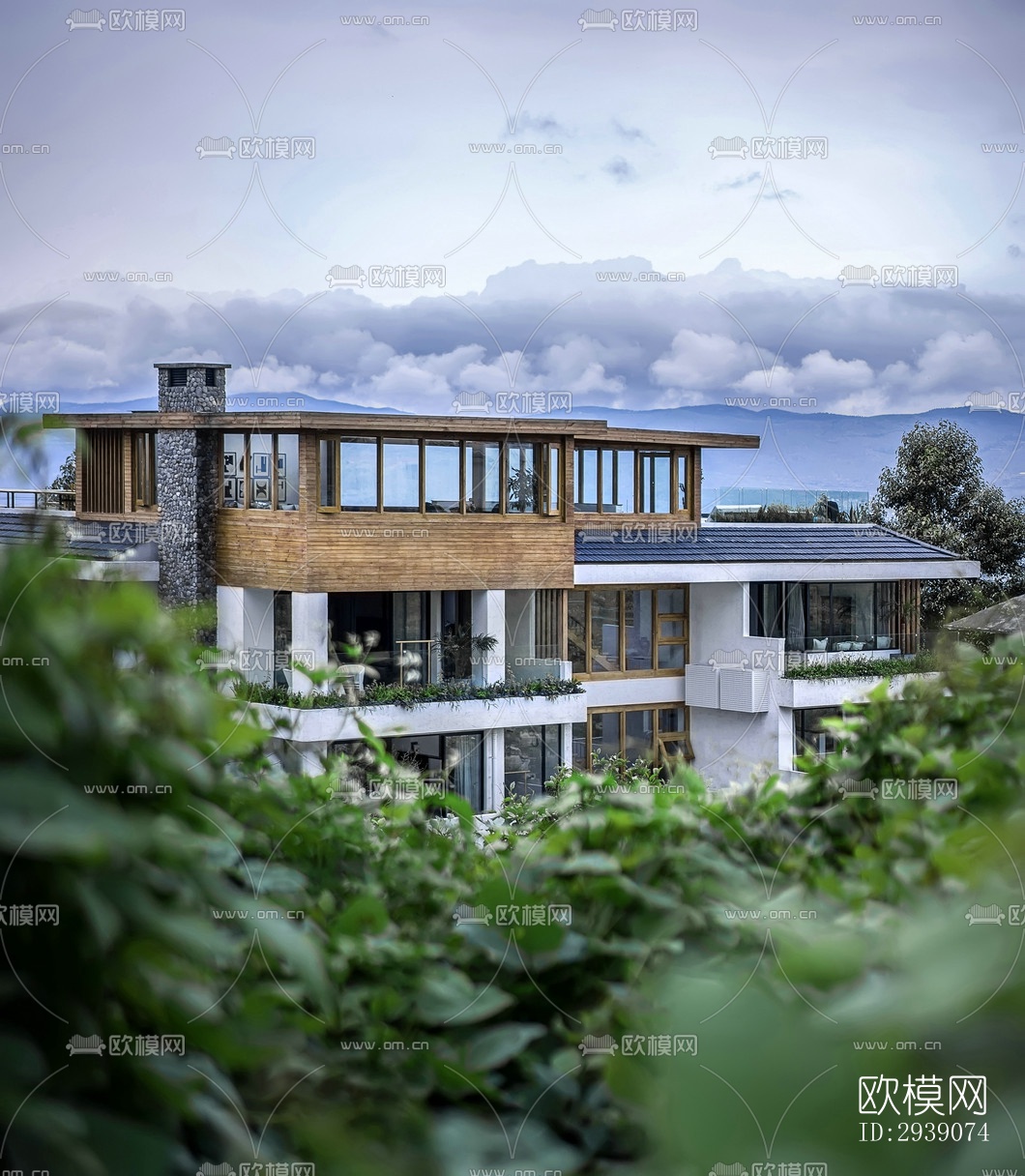 北欧酒店民宿效果图下载（渲染图18）