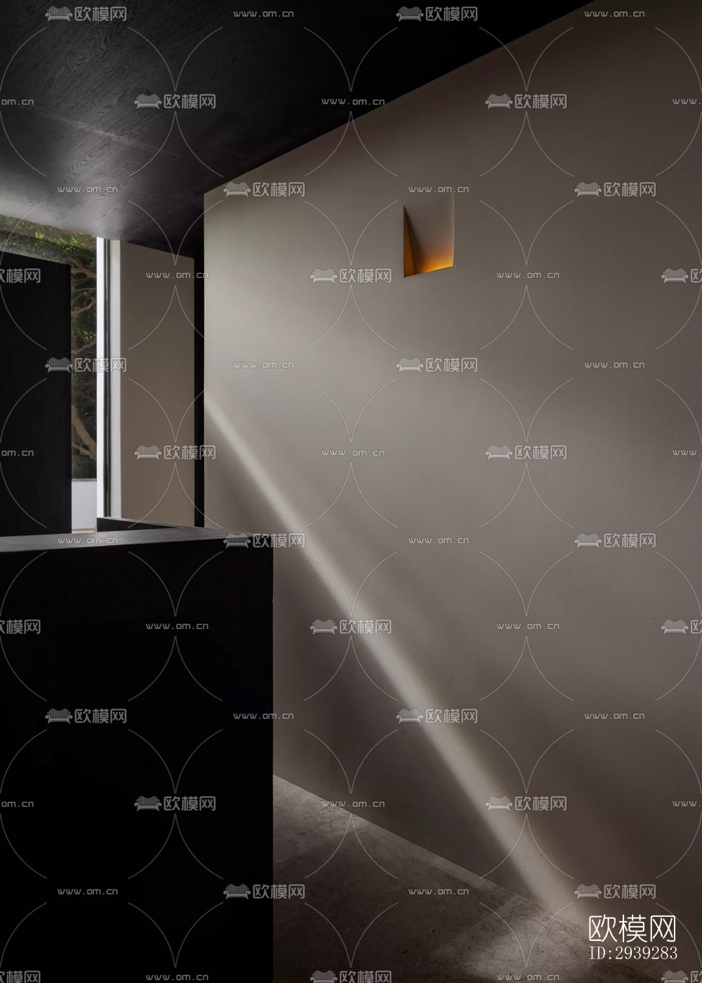 新中式酒店民宿效果图下载（渲染图5）