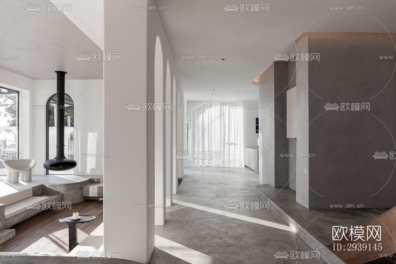 北欧酒店民宿效果图下载（渲染图12）