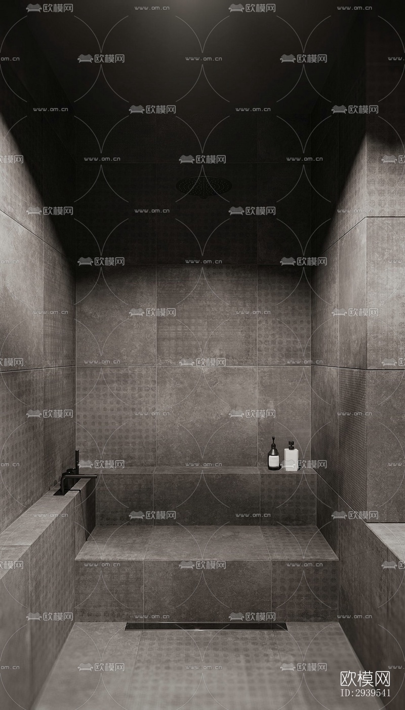 现代酒店民宿效果图下载（渲染图10）