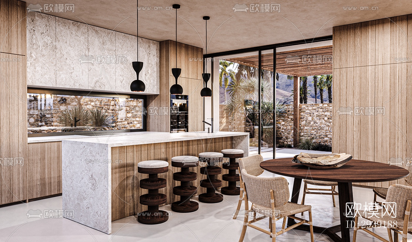 北欧酒店民宿效果图下载（渲染图6）