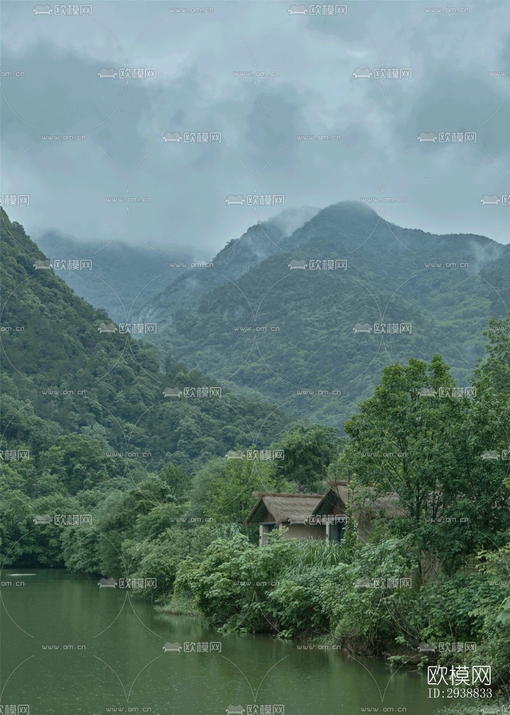 东南亚酒店民宿效果图下载（渲染图3）