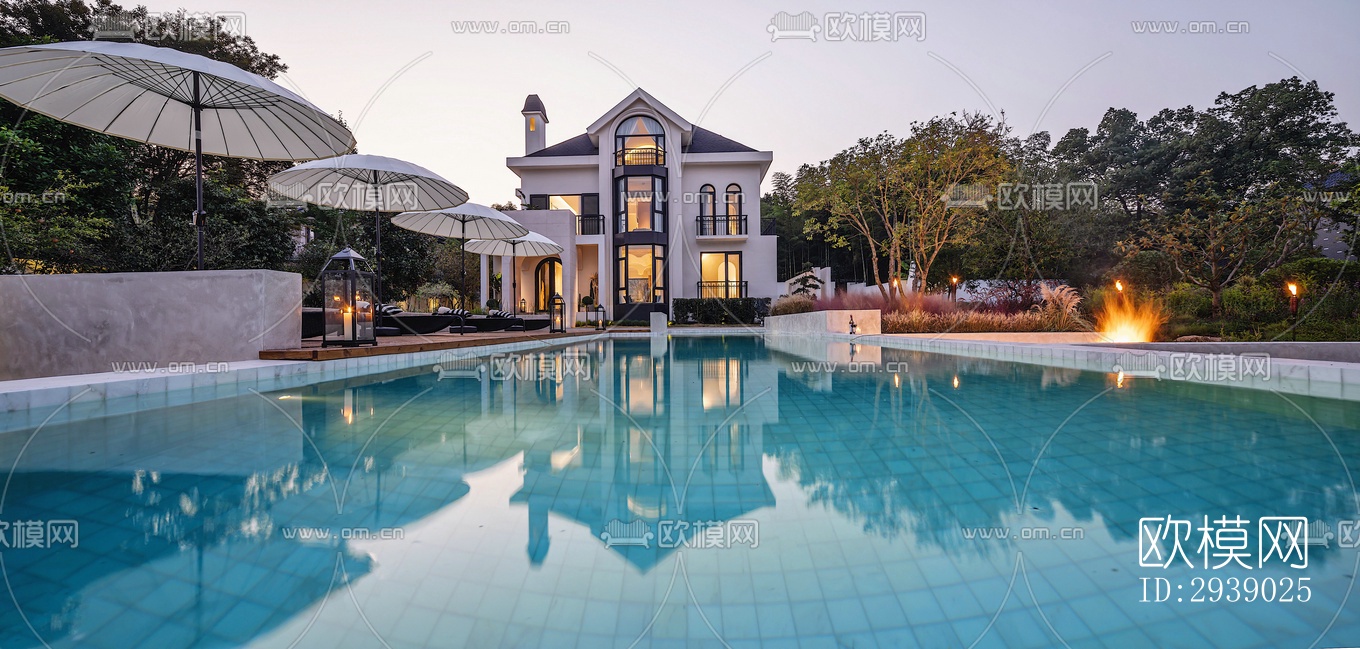 侘寂酒店民宿效果图下载（渲染图6）