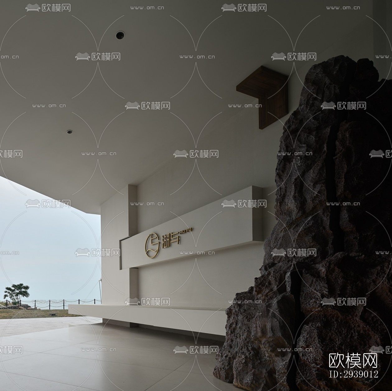 侘寂酒店民宿效果图下载（渲染图3）