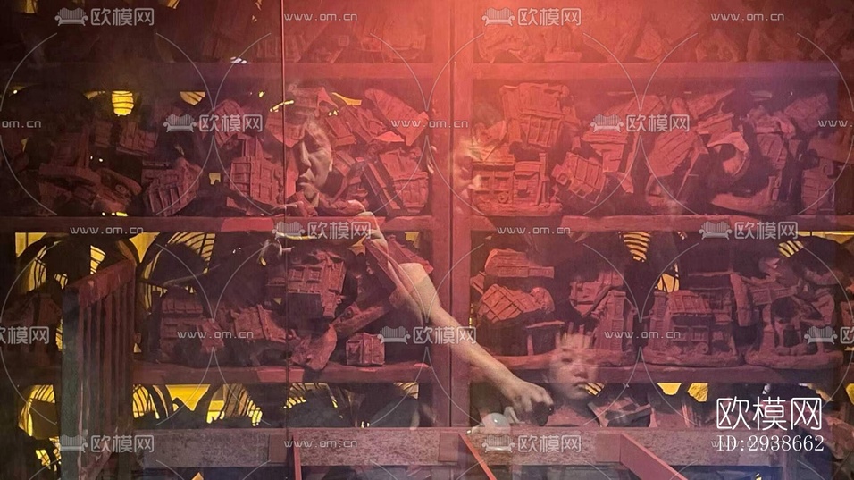 现代展览展厅效果图下载(渲染图10)