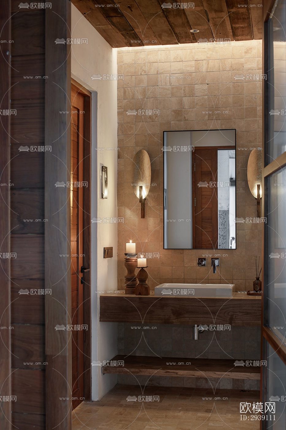 北欧酒店民宿效果图下载（渲染图10）