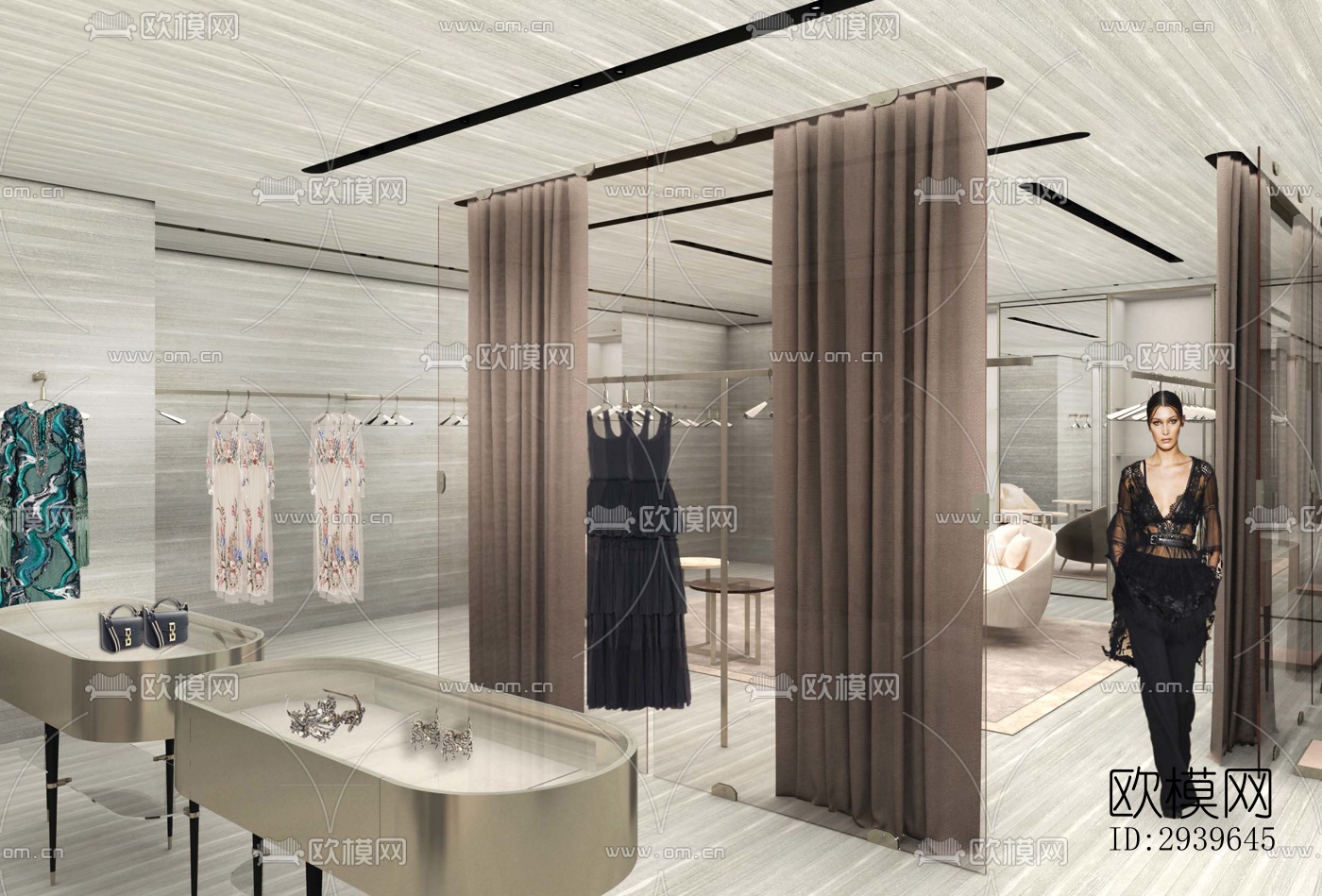 现代零售店铺效果图下载（渲染图4）