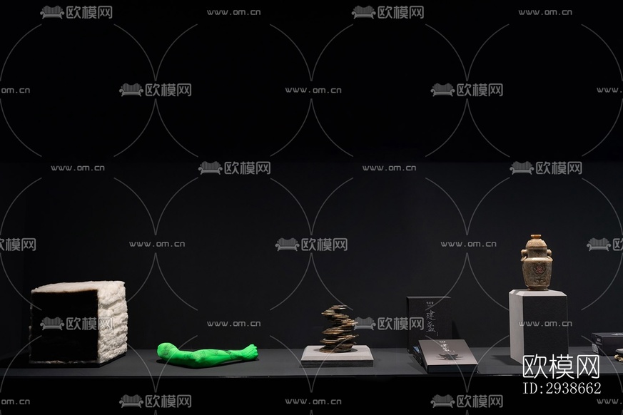 现代展览展厅效果图下载(渲染图11)