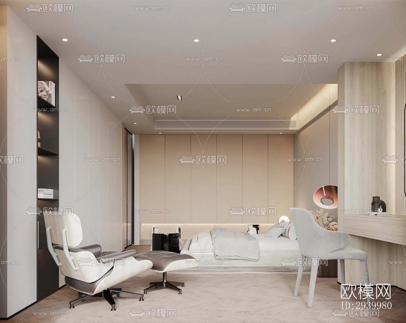 现代复式效果图下载（渲染图1）