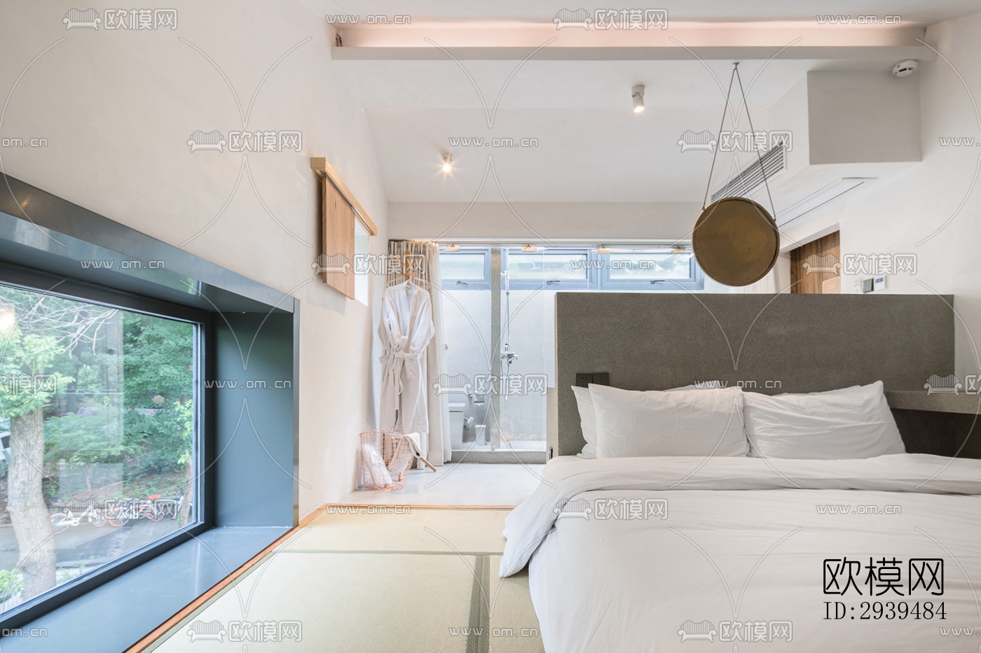 现代酒店民宿效果图下载（渲染图15）