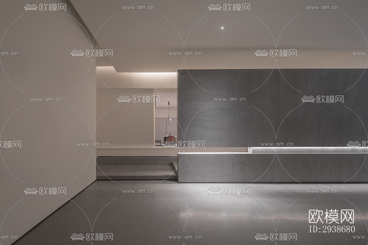 现代展览展厅效果图下载（渲染图16）