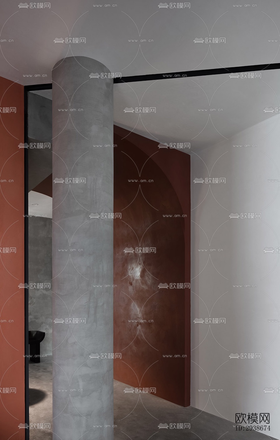 现代展览展厅效果图下载（渲染图4）