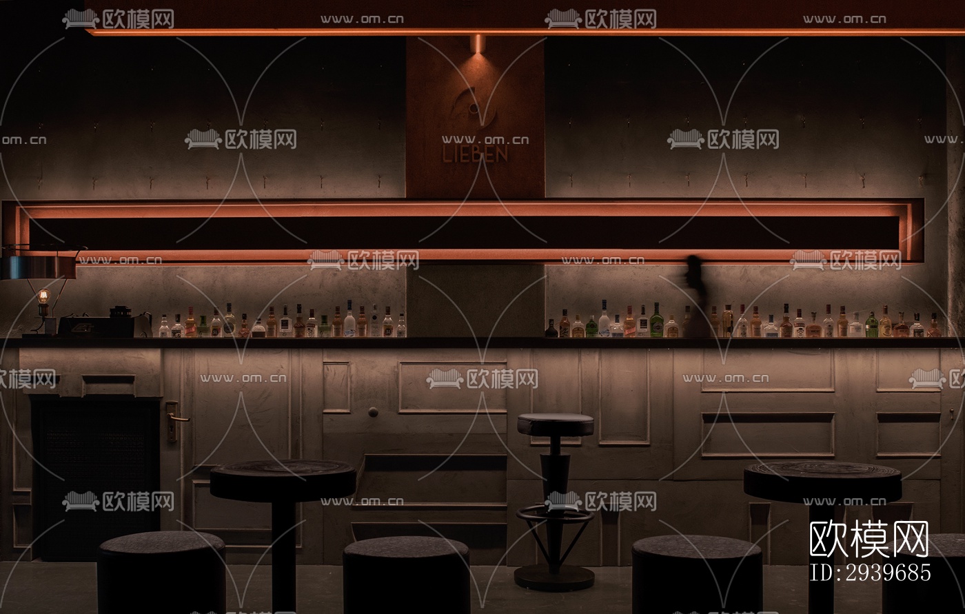 中古风酒吧效果图下载（渲染图13）