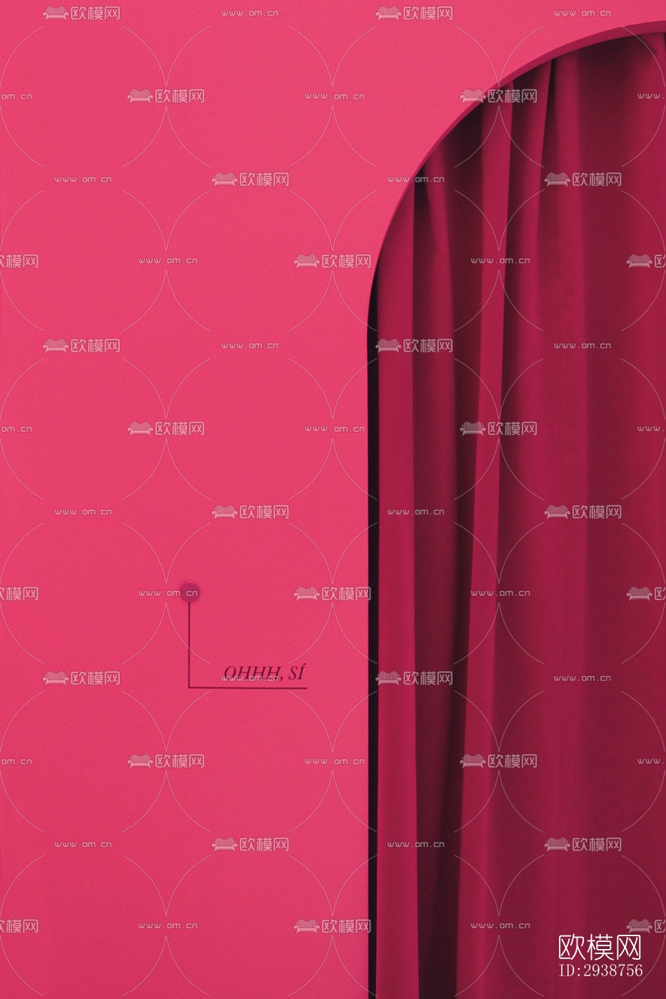 现代展览展厅效果图下载（渲染图8）