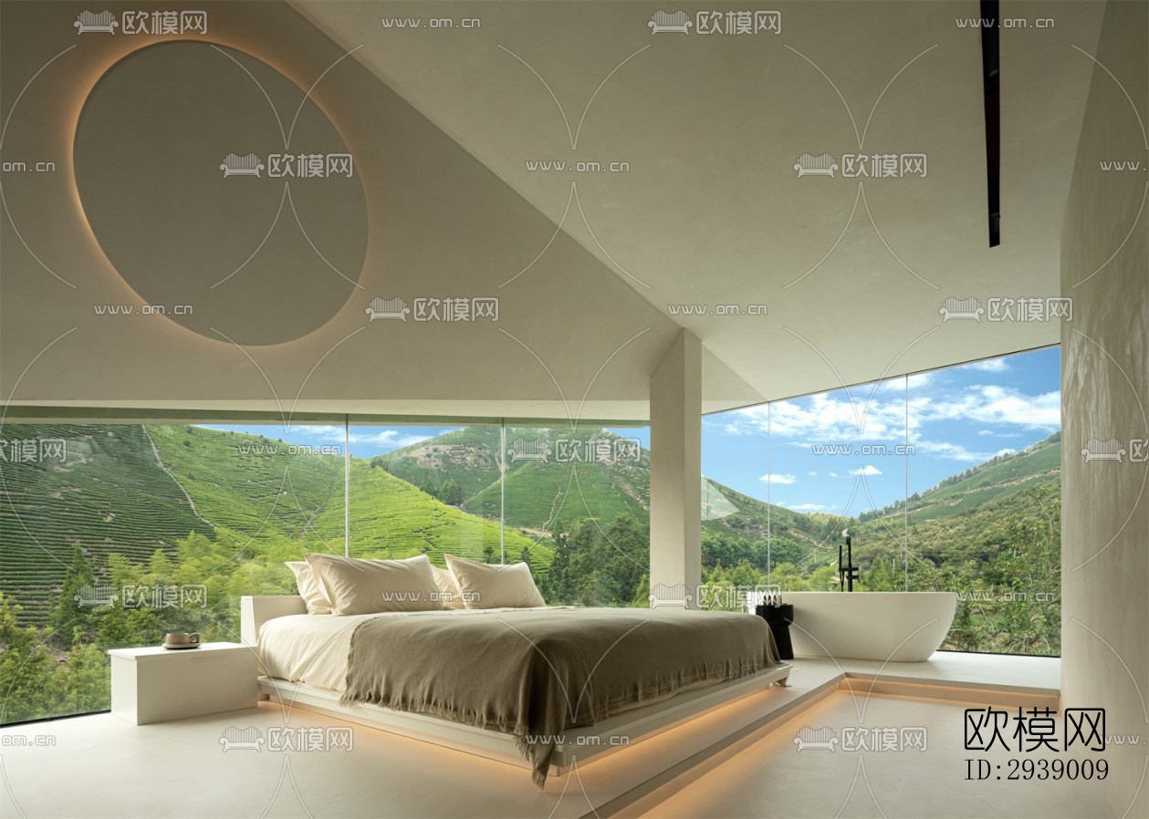 侘寂酒店民宿效果图下载（渲染图12）