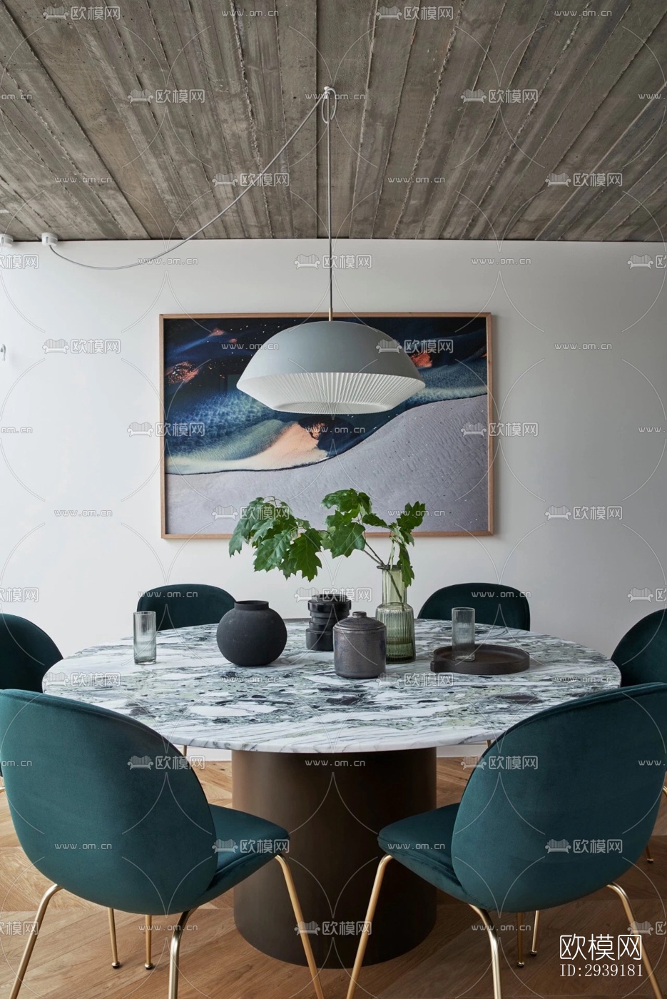 北欧酒店民宿效果图下载（渲染图4）