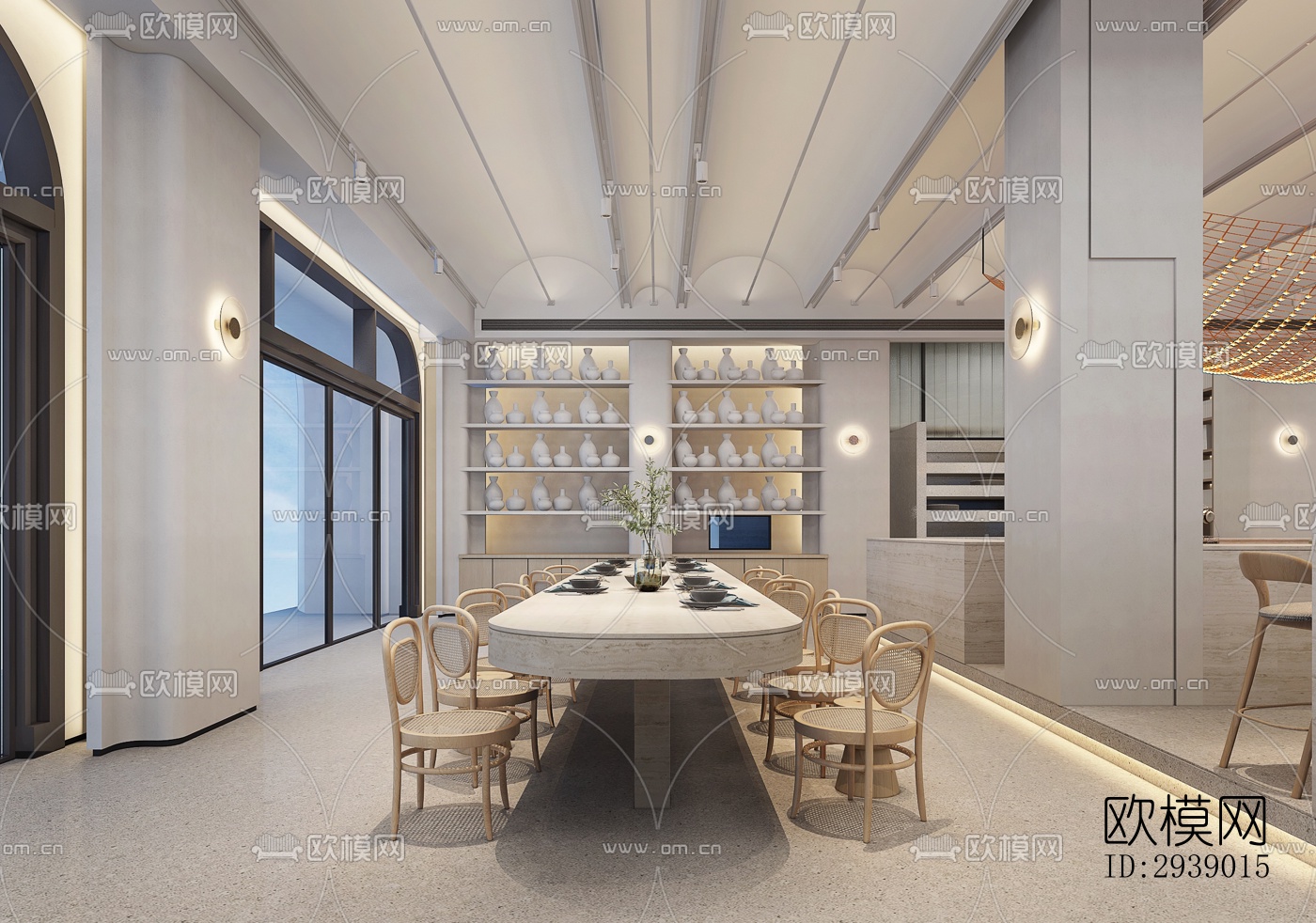 侘寂酒店民宿效果图下载（渲染图13）