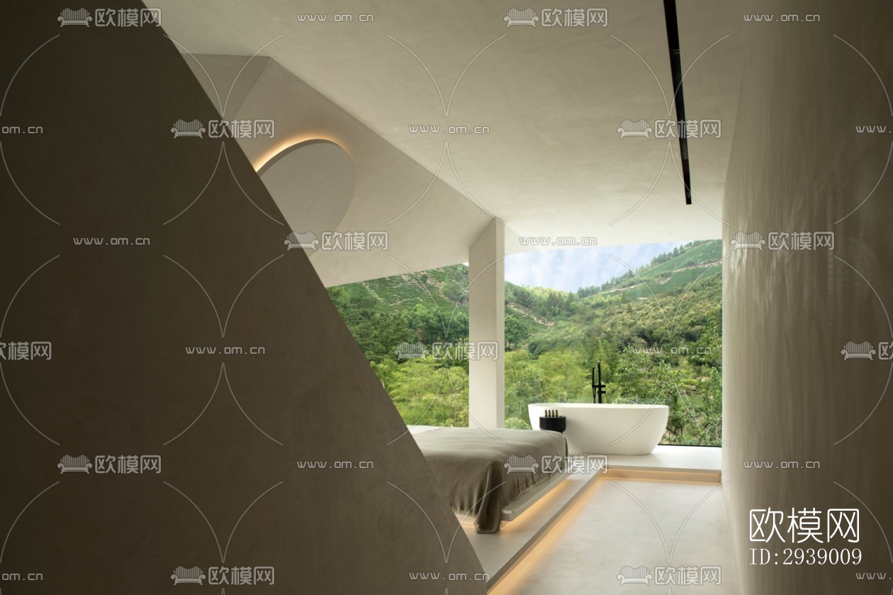 侘寂酒店民宿效果图下载（渲染图13）