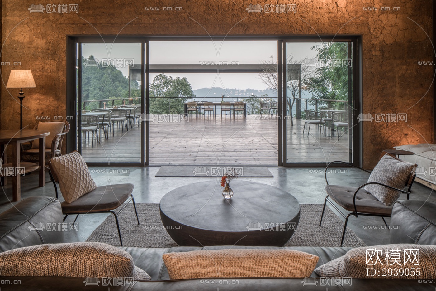 侘寂酒店民宿效果图下载（渲染图13）