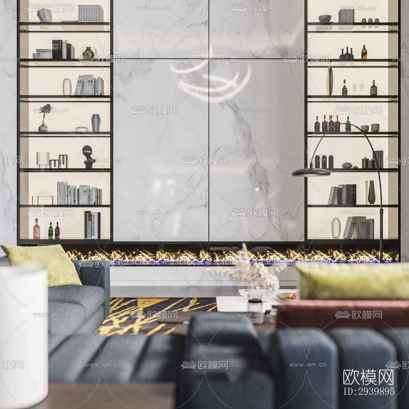 现代别墅效果图下载（渲染图6）