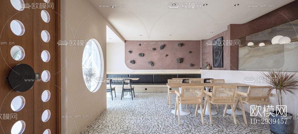 现代酒店民宿效果图下载（渲染图15）