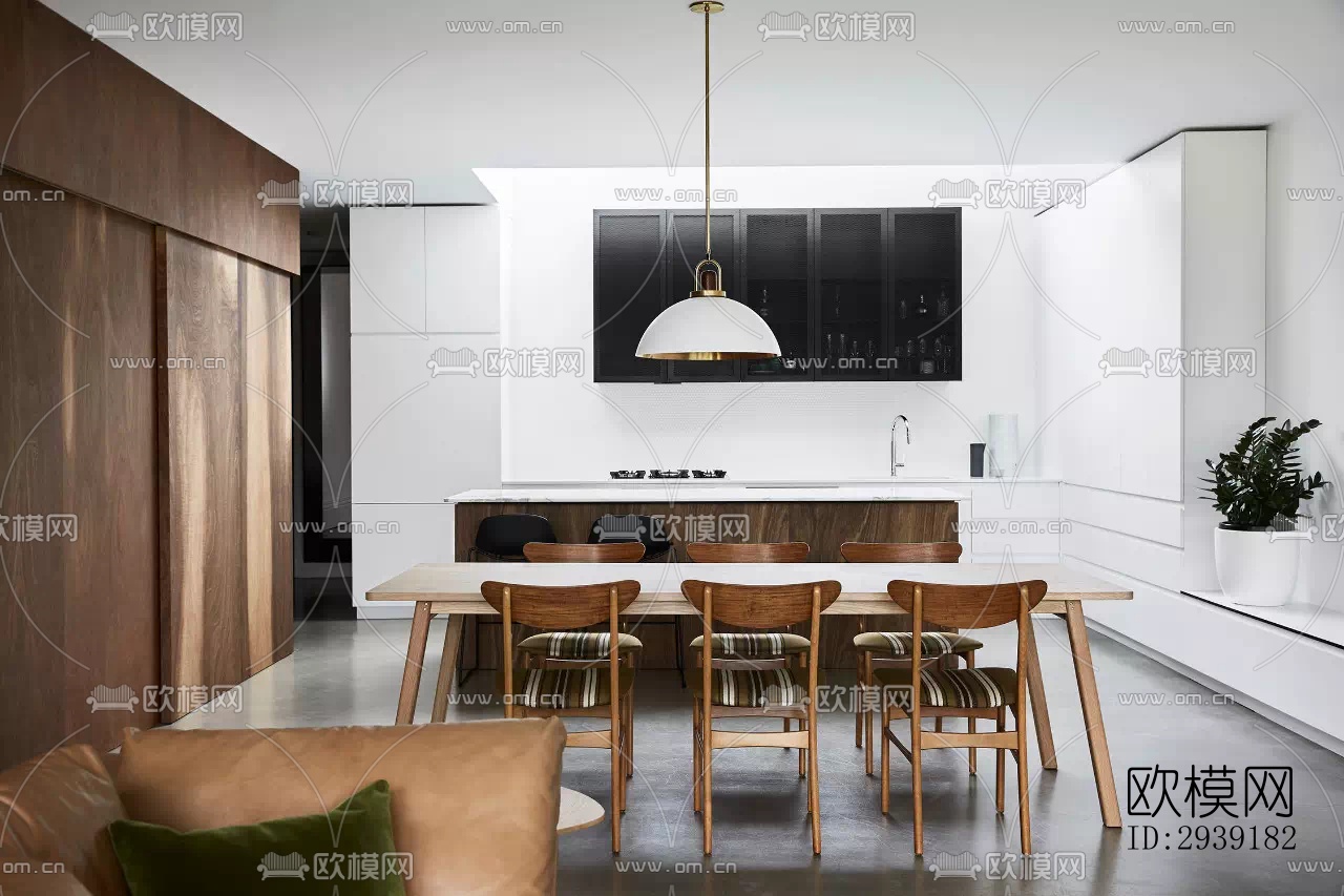 北欧酒店民宿效果图下载（渲染图15）