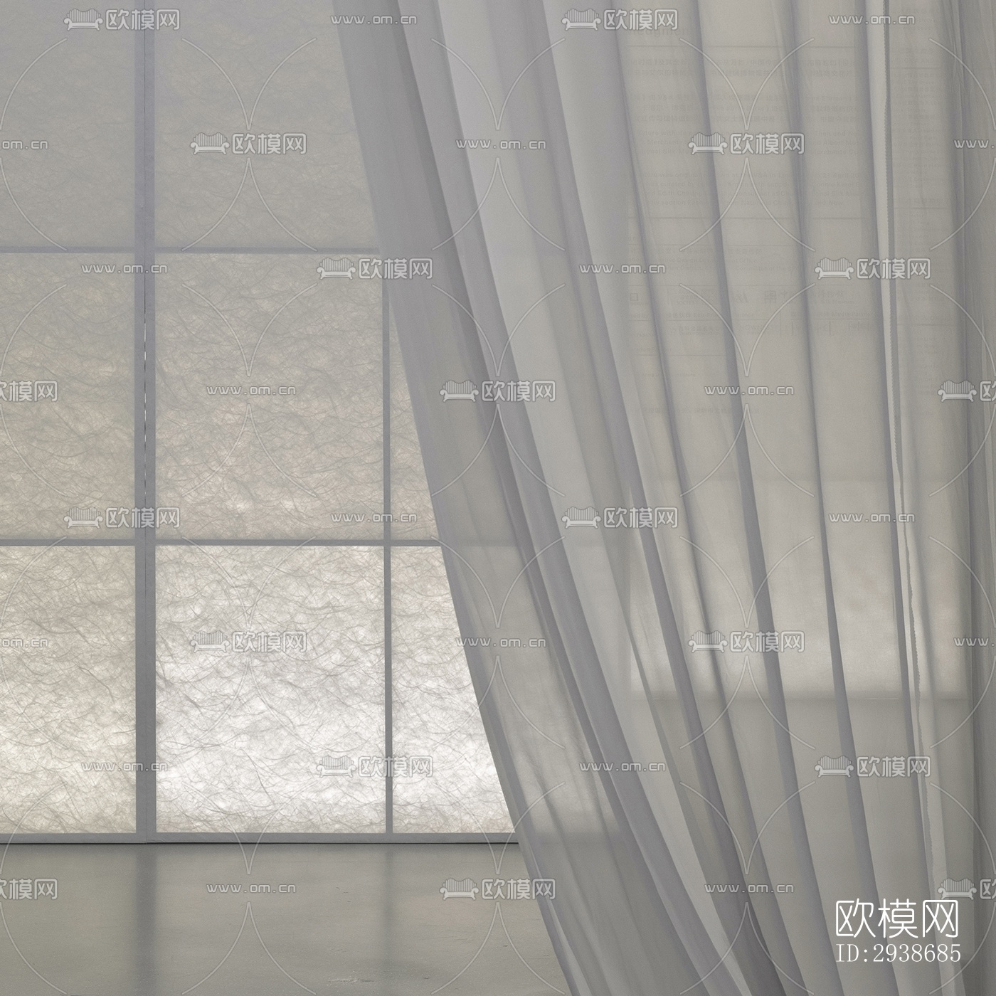 现代展览展厅效果图下载（渲染图10）