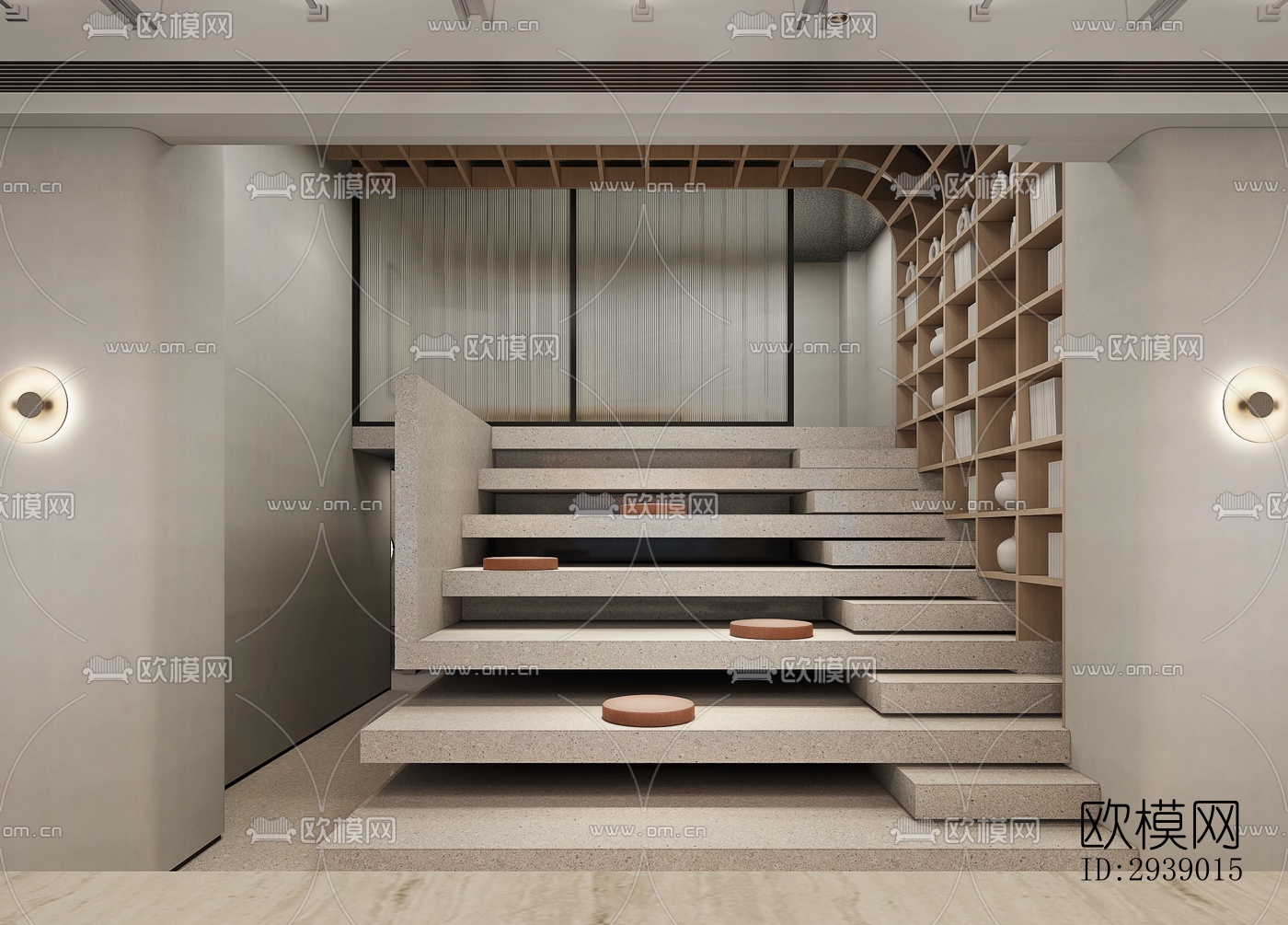 侘寂酒店民宿效果图下载（渲染图16）