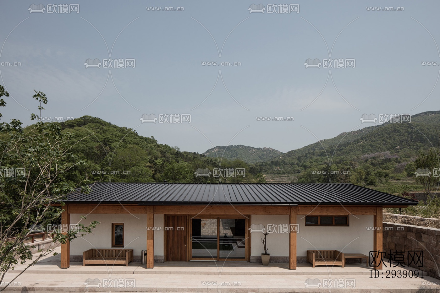 北欧酒店民宿效果图下载（渲染图5）