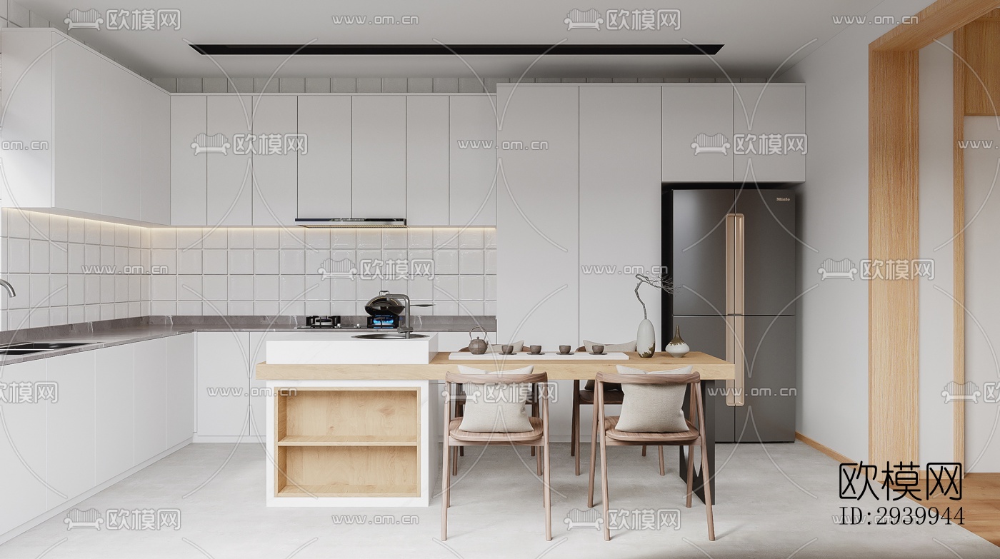 日式复式效果图下载（渲染图12）