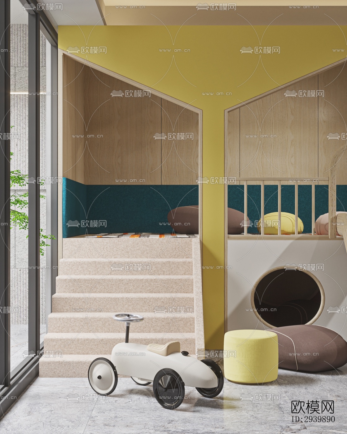 现代别墅效果图下载（渲染图16）