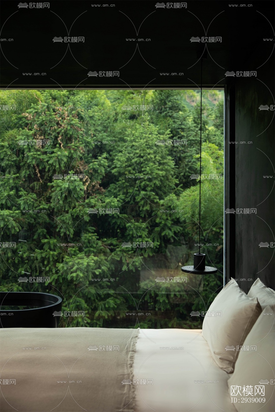 侘寂酒店民宿效果图下载（渲染图4）