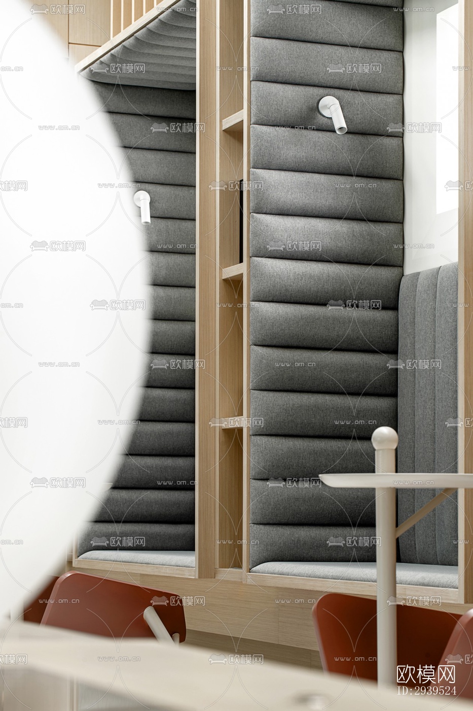 现代酒店民宿效果图下载（渲染图12）