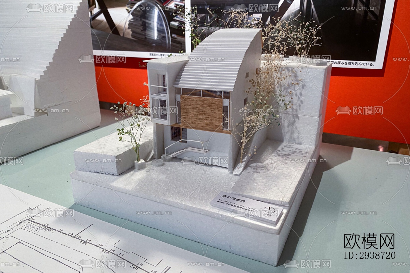 现代展览展厅效果图下载（渲染图7）