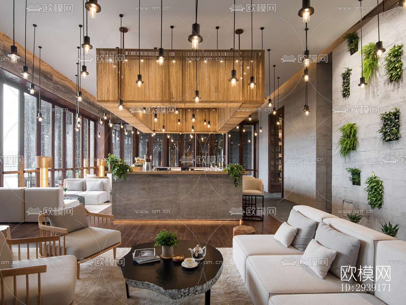 北欧酒店民宿效果图下载（渲染图17）