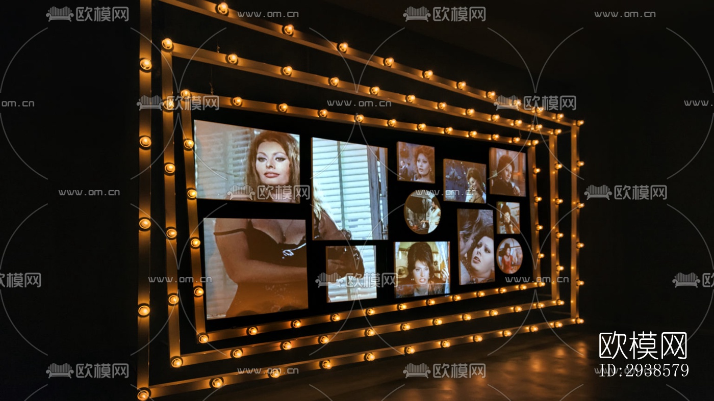 工业风展览展厅效果图下载（渲染图7）