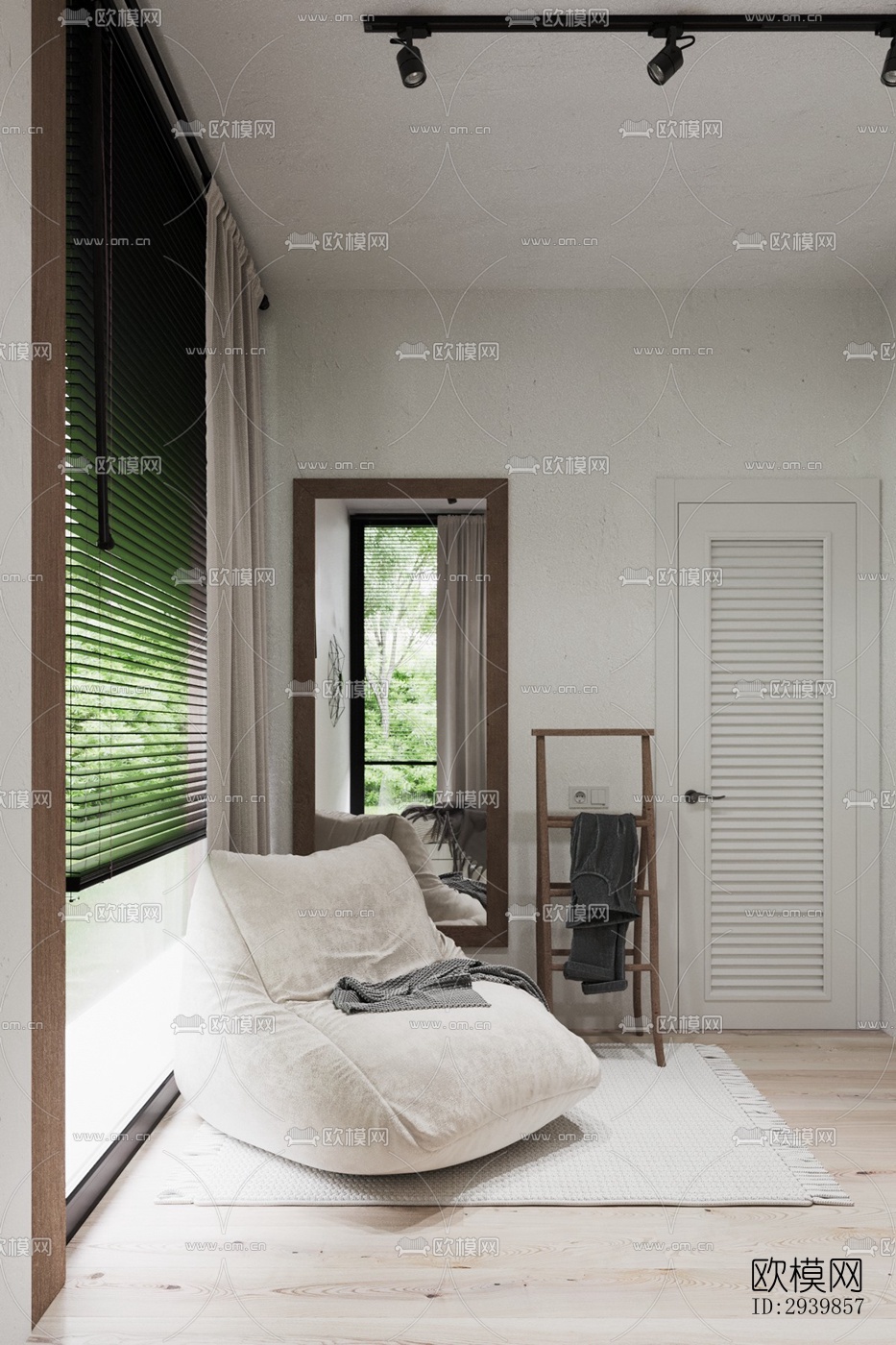 北欧别墅效果图下载（渲染图3）