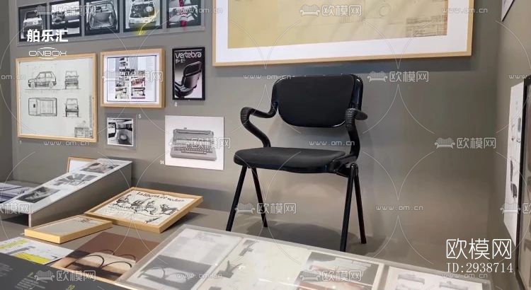 现代展览展厅效果图下载（渲染图7）