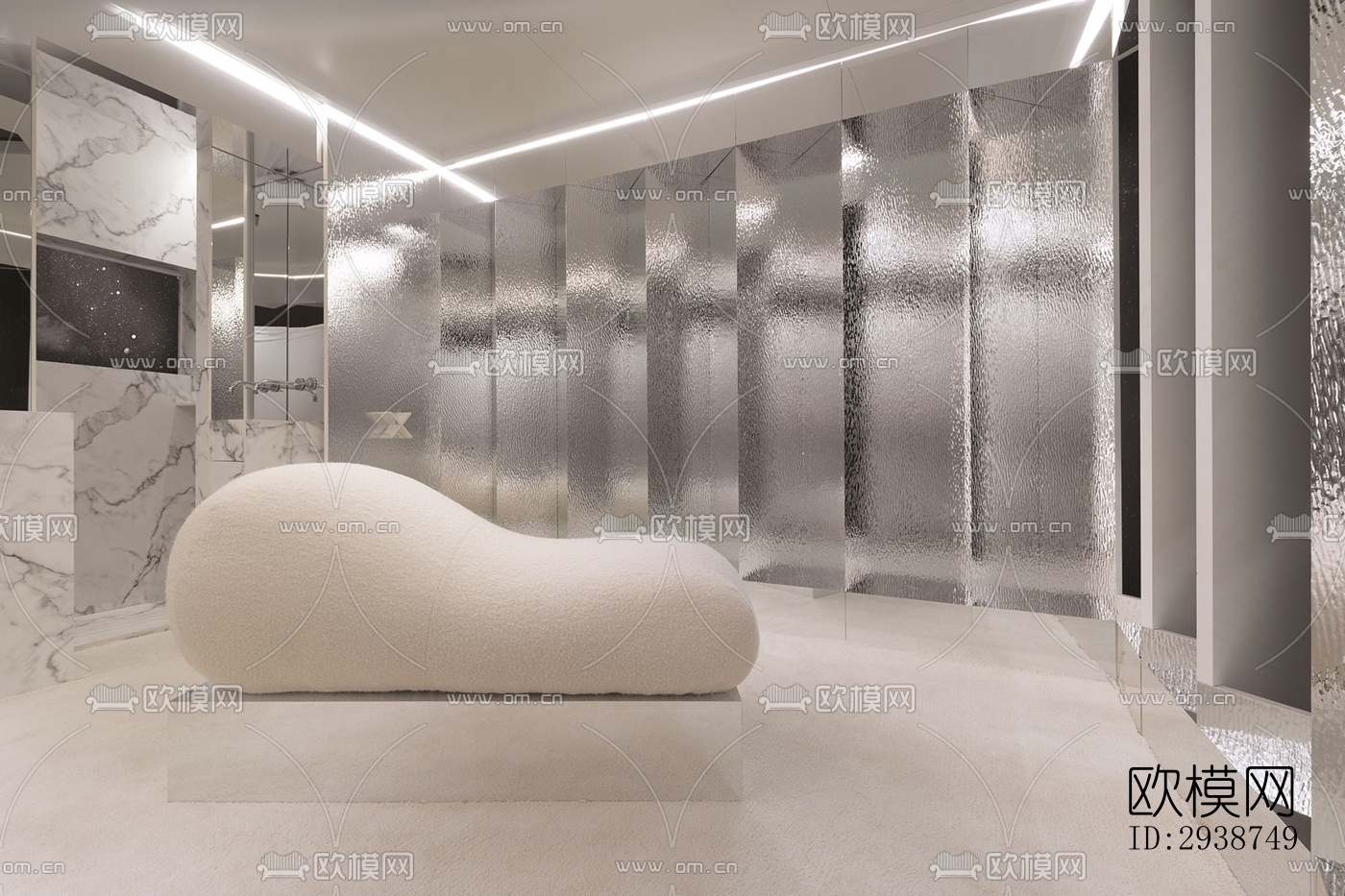 现代展览展厅效果图下载（渲染图20）