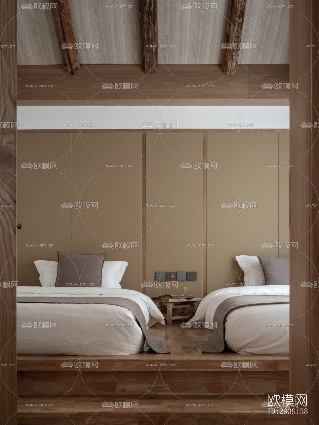 北欧酒店民宿效果图下载（渲染图14）