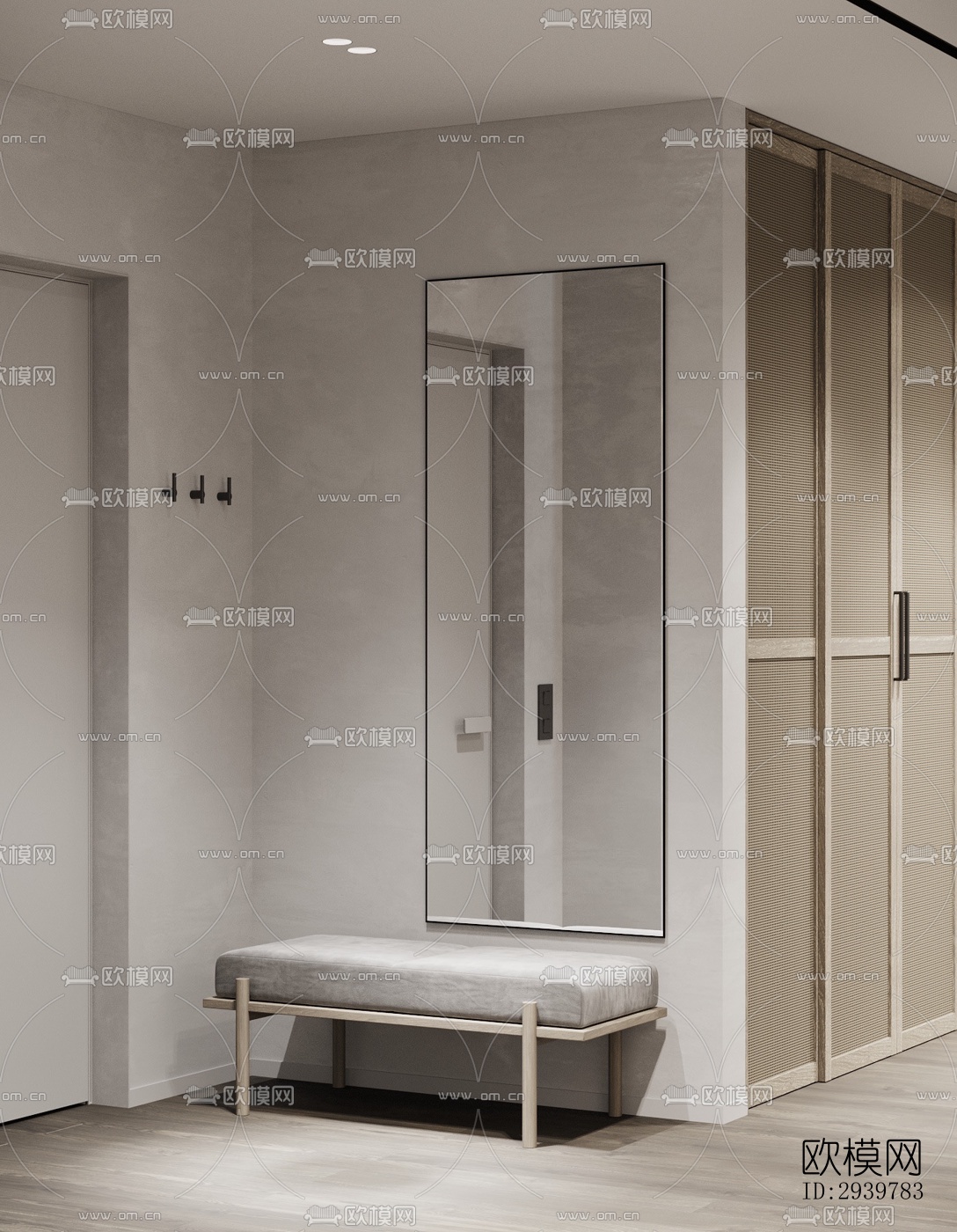 侘寂公寓效果图下载（渲染图10）