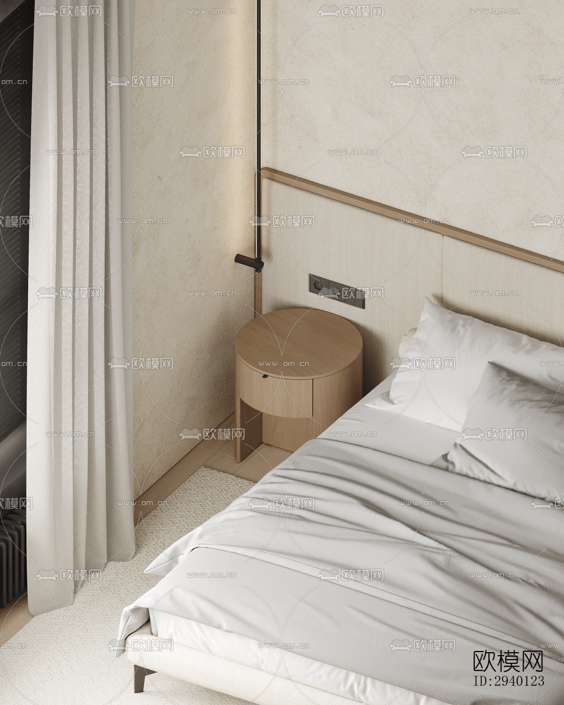 北欧平层效果图下载（渲染图3）