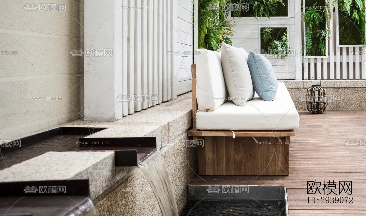 北欧酒店民宿效果图下载（渲染图15）